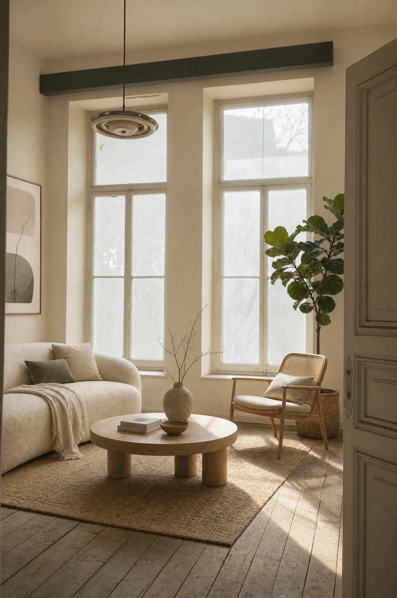 VS-08 first Agent Lens Organic Modern virtual staging output